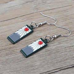 Grey Cartoon Stud Earrings For Woman Sweet Party Jewelry