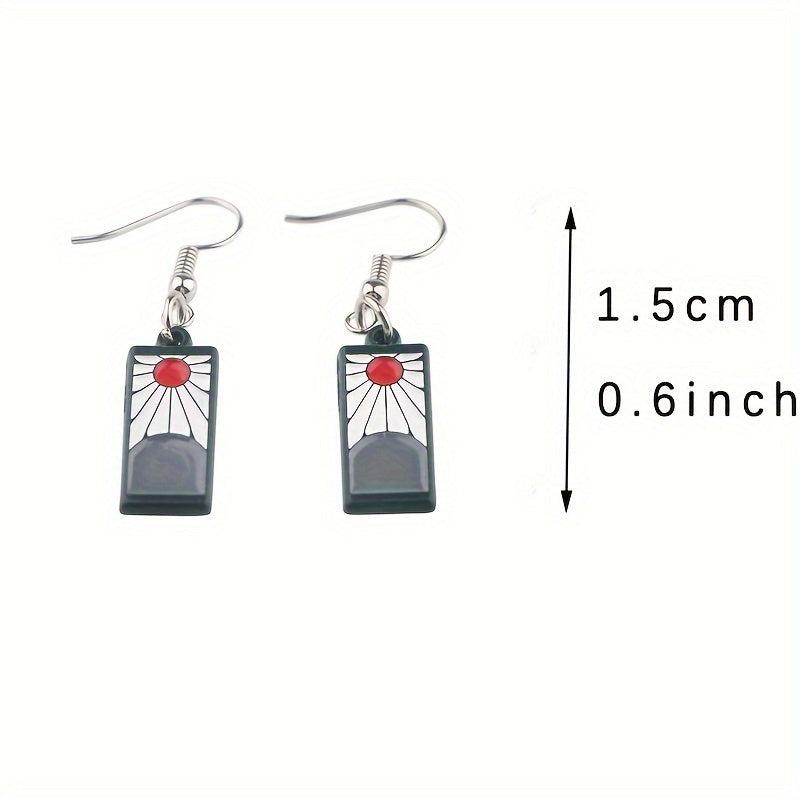 Grey Cartoon Stud Earrings For Woman Sweet Party Jewelry