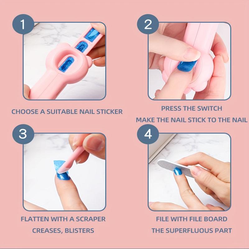 Kids Nail Machine DIY Beauty Princess Toy Set
