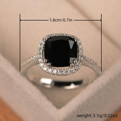 Crystal Ring Woman Wedding Jewelry Gift