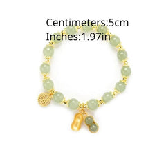 Peanut Good Luck Bracelet Women Adjustable Elastic Bracelet