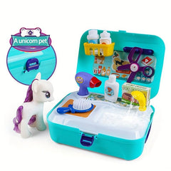 Pet Care Play Set Doctor Kit For Kids Dog Grooming Toys