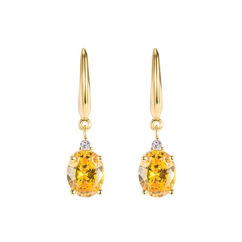 Sparkling Crystal Drop Earrings - Ideal Gift for Women
