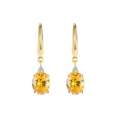 Sparkling Crystal Drop Earrings - Ideal Gift for Women