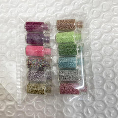 DIY 3D Nail Decoration Micro Beads Patch Nail Tool Set