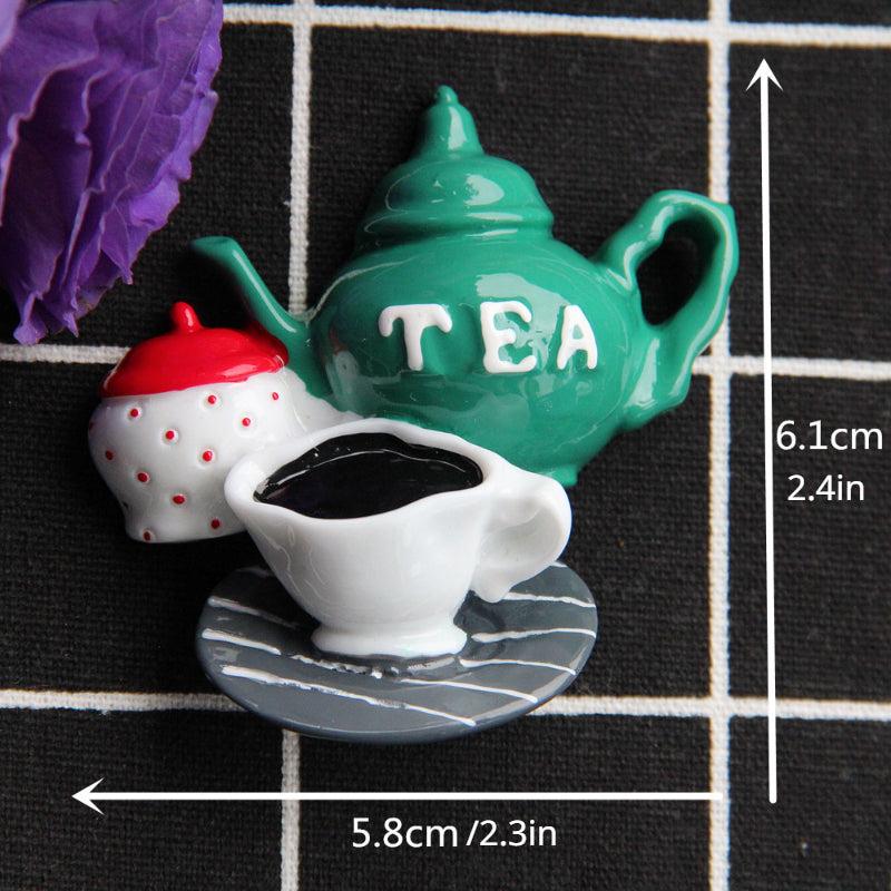 Afternoon Tea Fridge Sticker DIY Set
