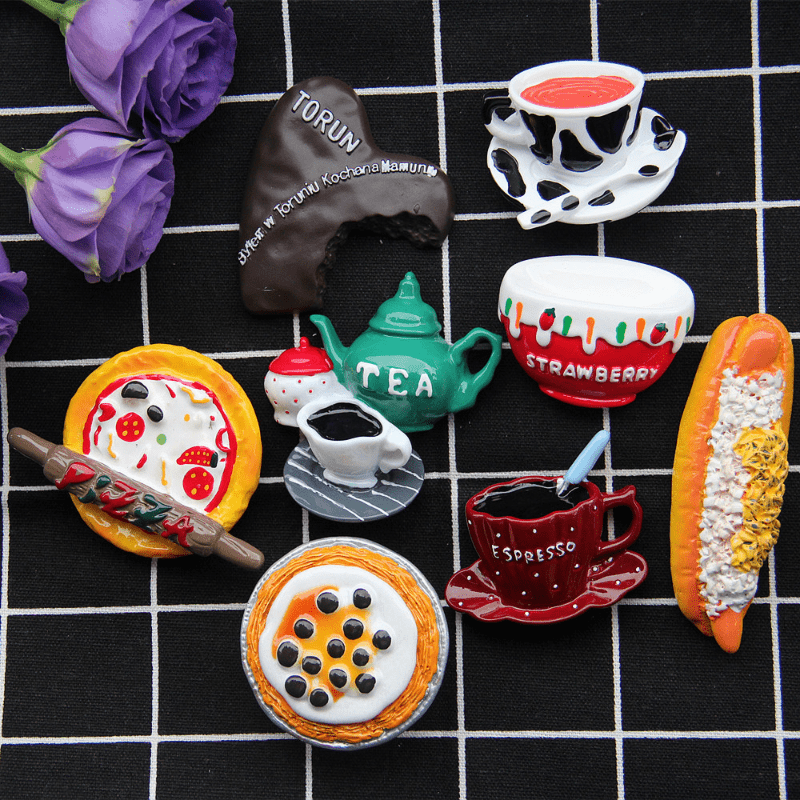 Afternoon Tea Fridge Sticker DIY Set