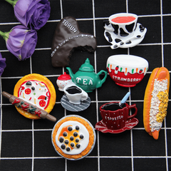 Afternoon Tea Fridge Sticker DIY Set