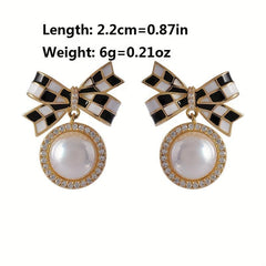 Elegant Bowknot Earrings for Stylish Women
