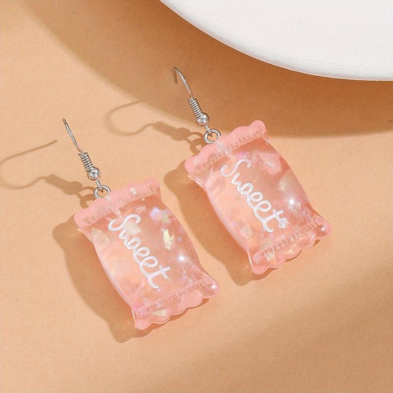 Candy-shaped Earrings for Girls - Sweet Fashion Accessories