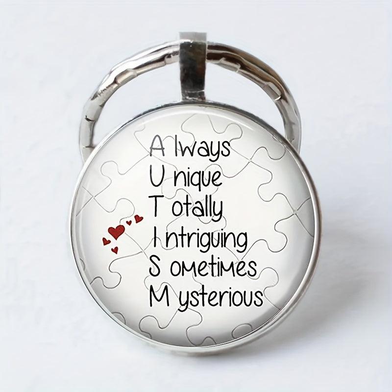 Unique English Keychain for Good Wishes
