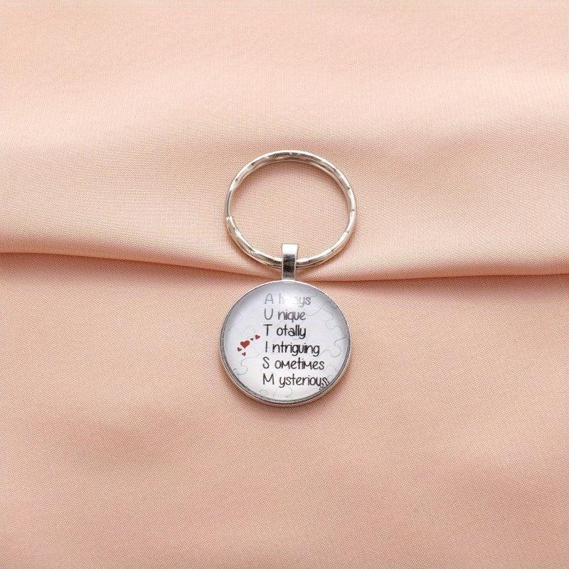 Unique English Keychain for Good Wishes