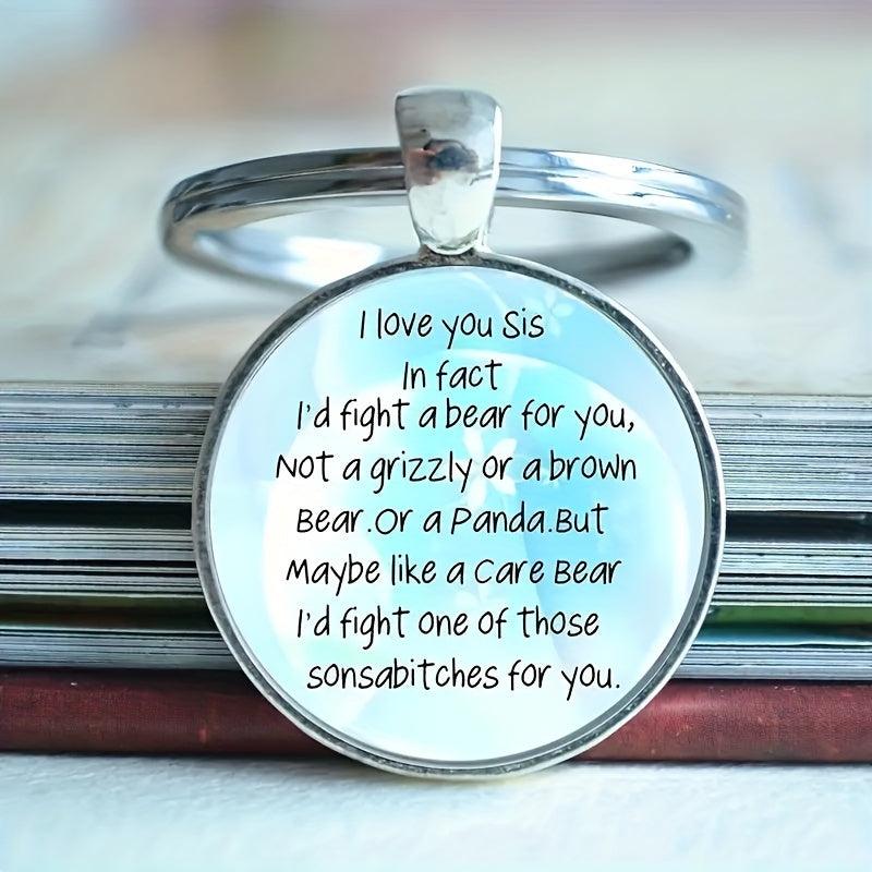 Creative English Keychain Gift for Girlfriend/Boyfriend