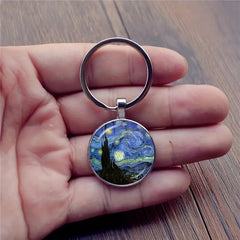 Star Keychain Banquet Jewelry Couples Holiday Party Anniversary Gift