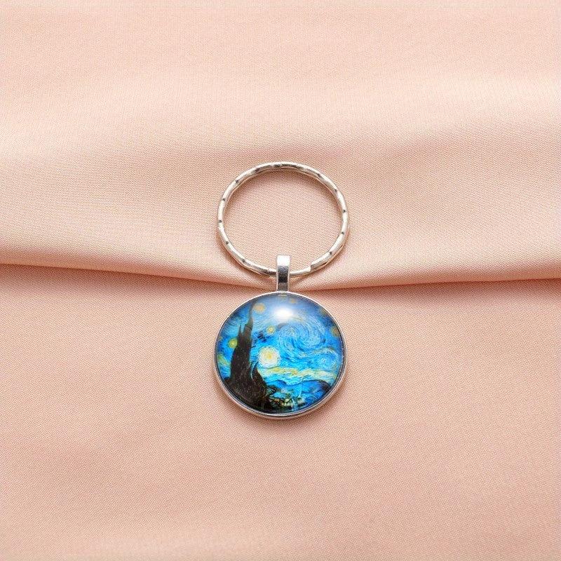 Star Keychain Banquet Jewelry Couples Holiday Party Anniversary Gift