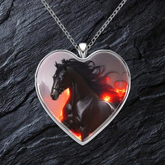 Heart Shaped Necklaces for Men and Women - Family Toy for Anniversary