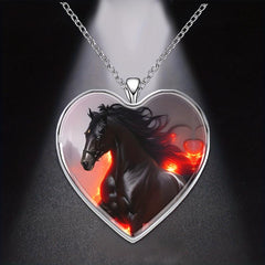 Heart Shaped Necklaces for Men and Women - Family Toy for Anniversary