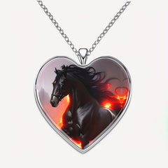 Heart Shaped Necklaces for Men and Women - Family Toy for Anniversary