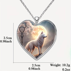 Heart Shaped Necklace For Men And Women - Family Toy Gift