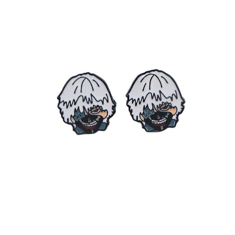 Cartoon Piercing Earrings Studs for Woman Girls Kids Gift Accessories