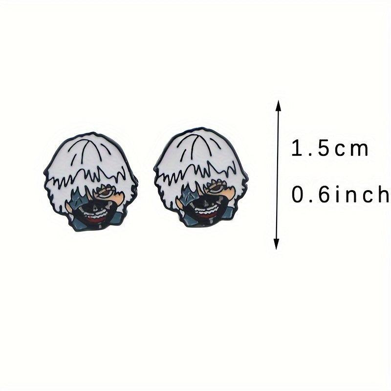 Cartoon Piercing Earrings Studs for Woman Girls Kids Gift Accessories