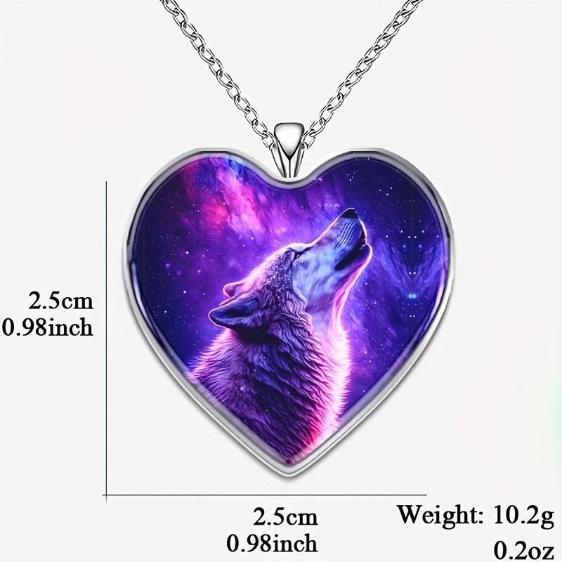 Heart Necklace For Men Women Lover Family Toy Gift Anniversary Christmas Holiday