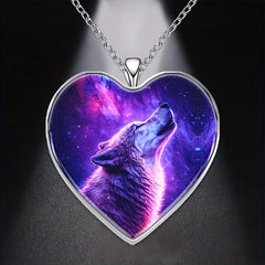 Heart Necklace For Men Women Lover Family Toy Gift Anniversary Christmas Holiday
