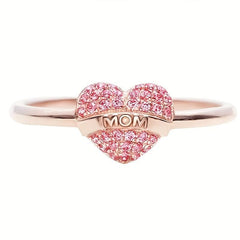 Heart Open Ring Love Ring Casual Jewelry Christmas Gift Birthday Gift