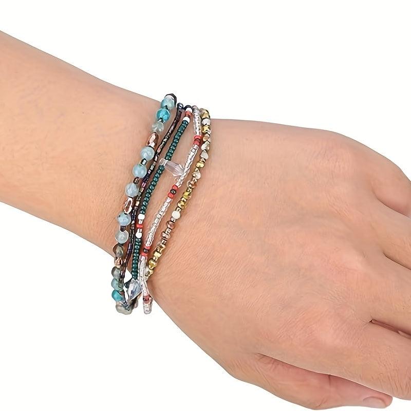 Bohemian Beads Anklets for Women Girls