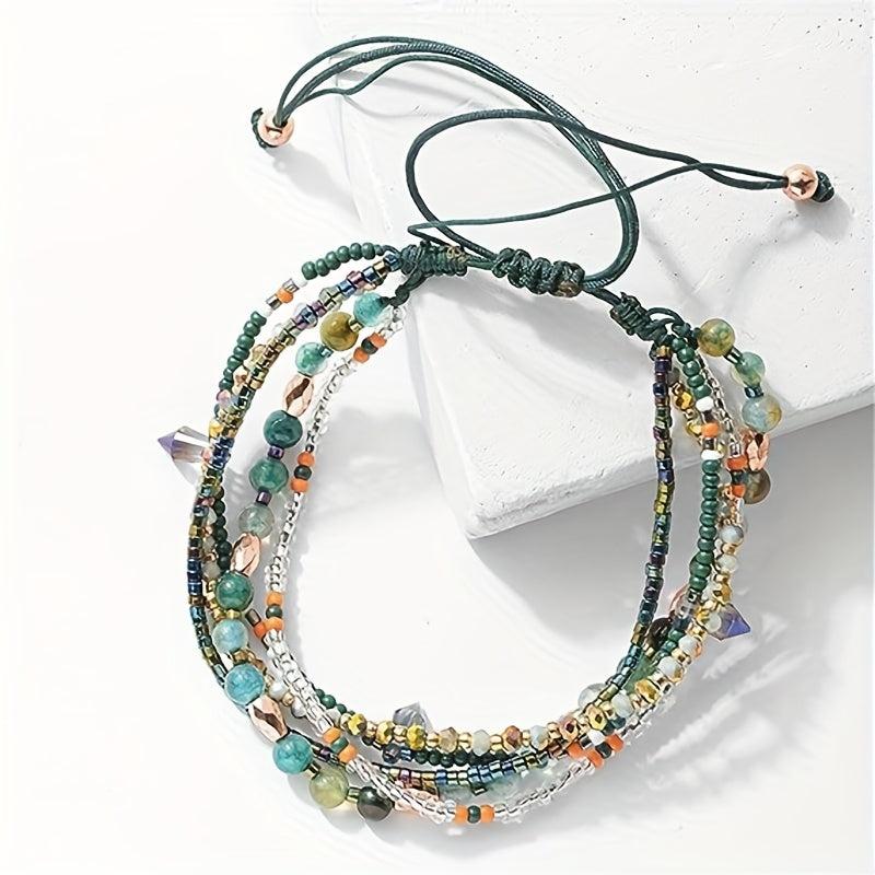 Bohemian Beads Anklets for Women Girls