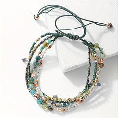 Bohemian Beads Anklets for Women Girls