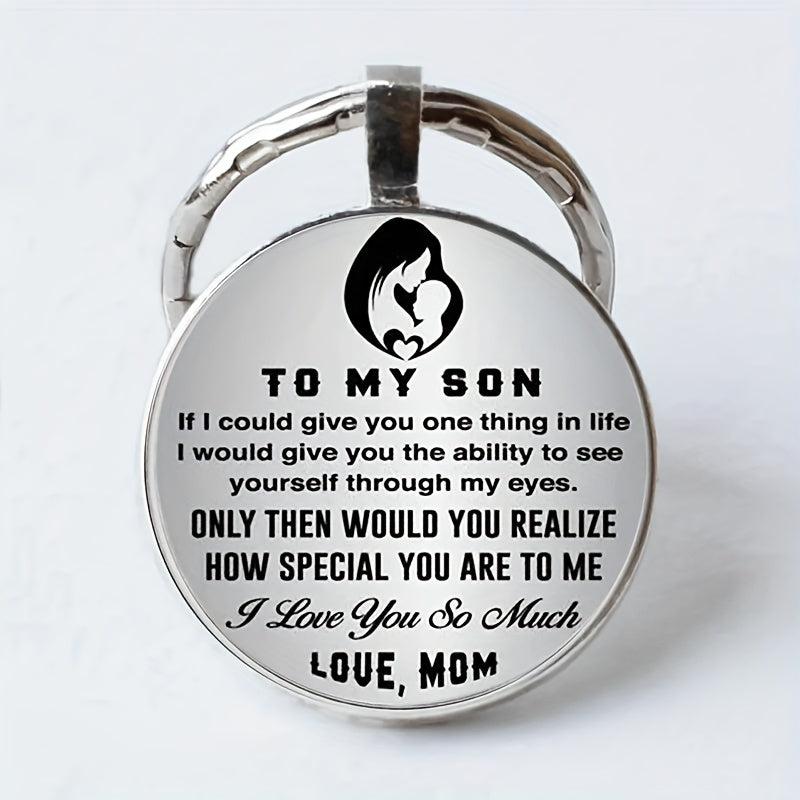 Creative English Keychain Good Wishes Keychain Anniversary Gift