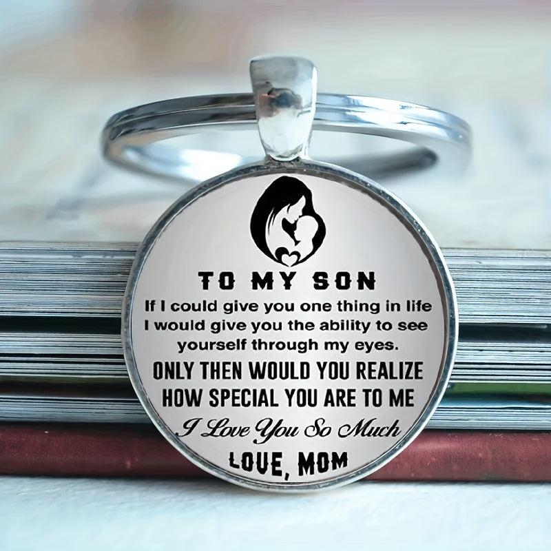 Creative English Keychain Good Wishes Keychain Anniversary Gift