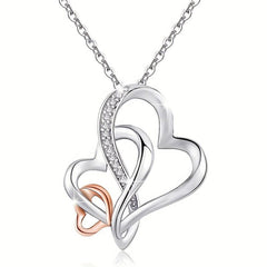 Heart Shaped Pendant Necklace for Women Mother Grandma