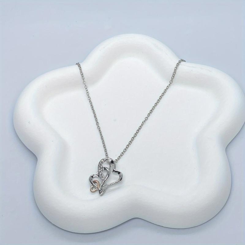 Heart Shaped Pendant Necklace for Women Mother Grandma