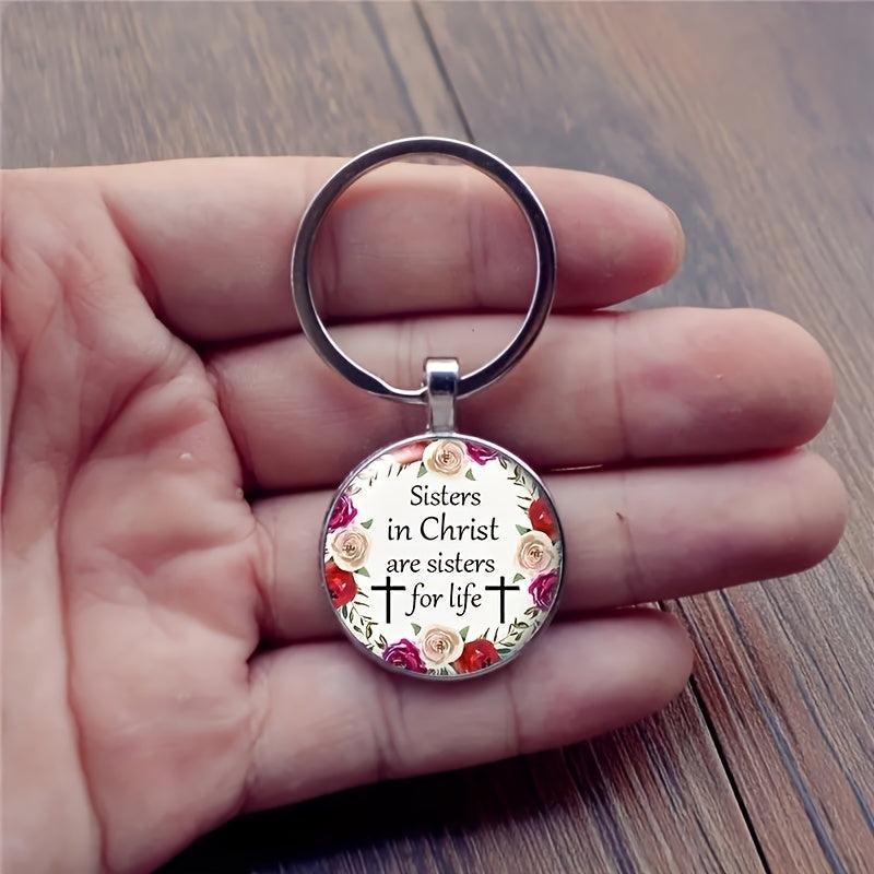 English Keychain Good Wishes Gift For Girlfriend or Boyfriend