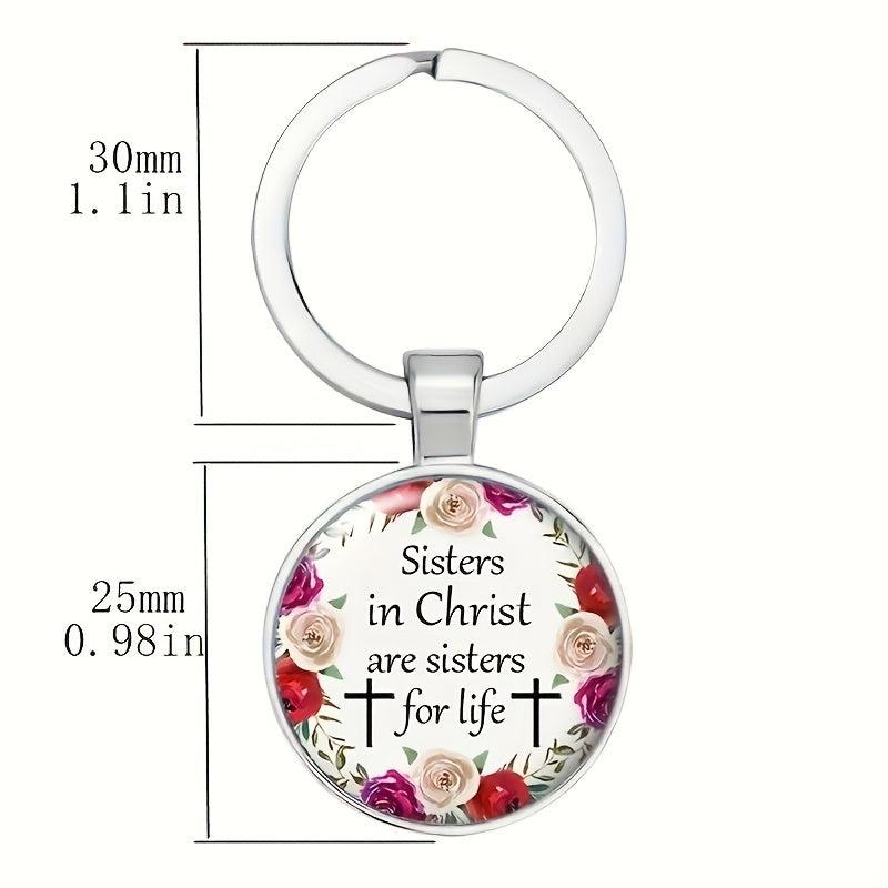 English Keychain Good Wishes Gift For Girlfriend or Boyfriend