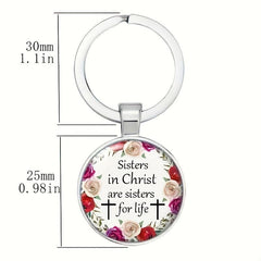 English Keychain Good Wishes Gift For Girlfriend or Boyfriend