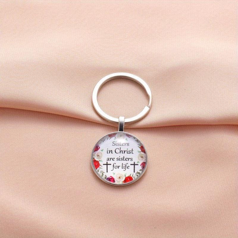 English Keychain Good Wishes Gift For Girlfriend or Boyfriend