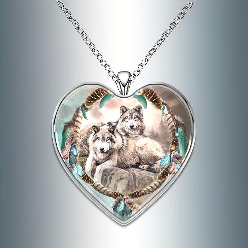 Heart Shaped Necklace for Men and Women - Anniversary Gift