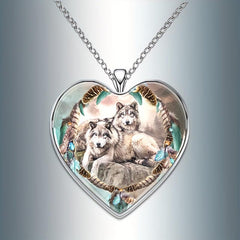 Heart Shaped Necklace for Men and Women - Anniversary Gift