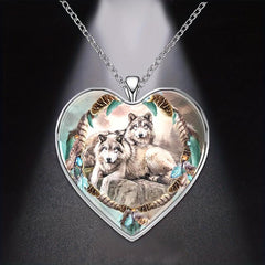 Heart Shaped Necklace for Men and Women - Anniversary Gift