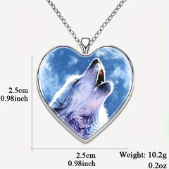Heart Shaped Necklace For Men And Women Family Anniversary Christmas