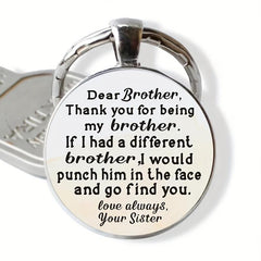 Creative English Keychain Good Wishes Birthday Gift