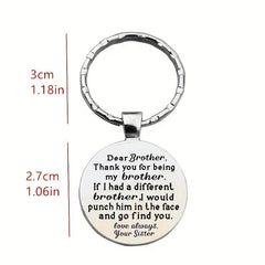 Creative English Keychain Good Wishes Birthday Gift