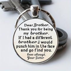 Creative English Keychain Good Wishes Birthday Gift