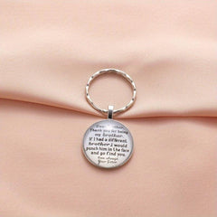 Creative English Keychain Good Wishes Birthday Gift