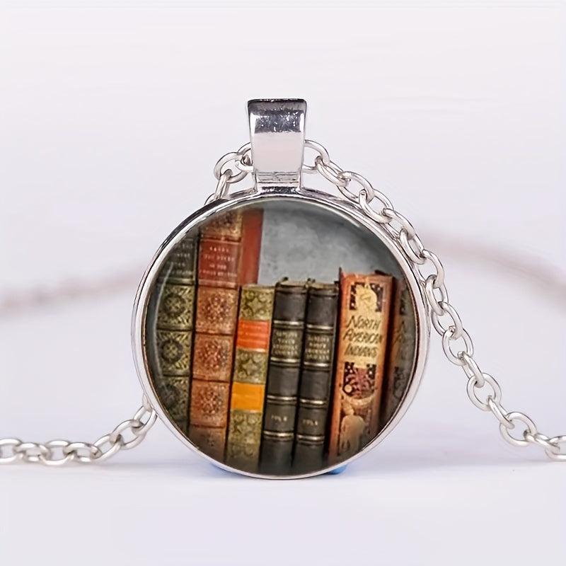 Round Crystal Bead Pendant Necklace for Boys and Girls