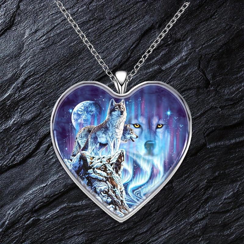 Heart Shaped Necklace For Men And Women Family Toy