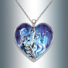 Heart Shaped Necklace For Men And Women Family Toy